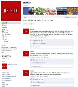 Netflix enduring customer outcry on Facebook